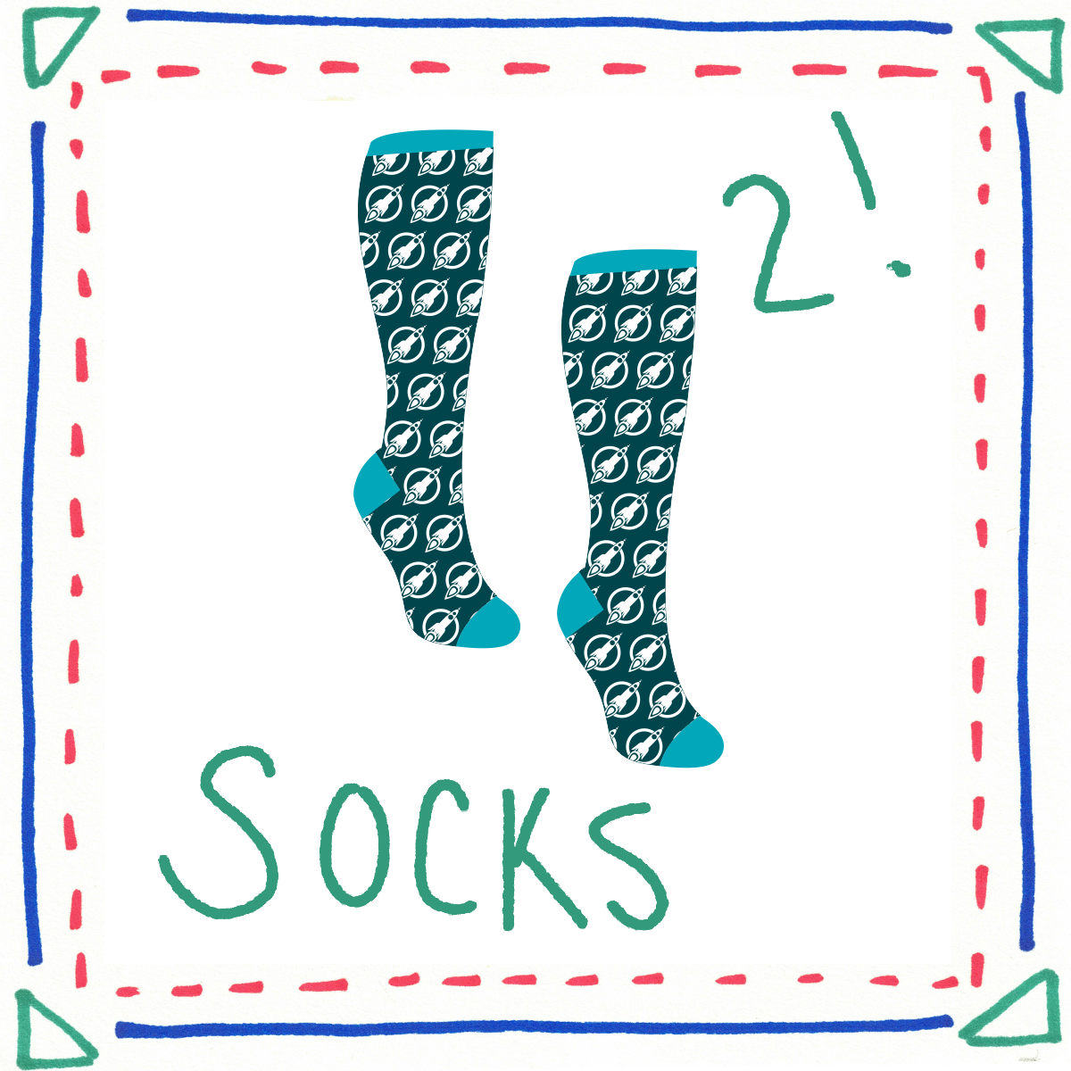 Rocket Socks