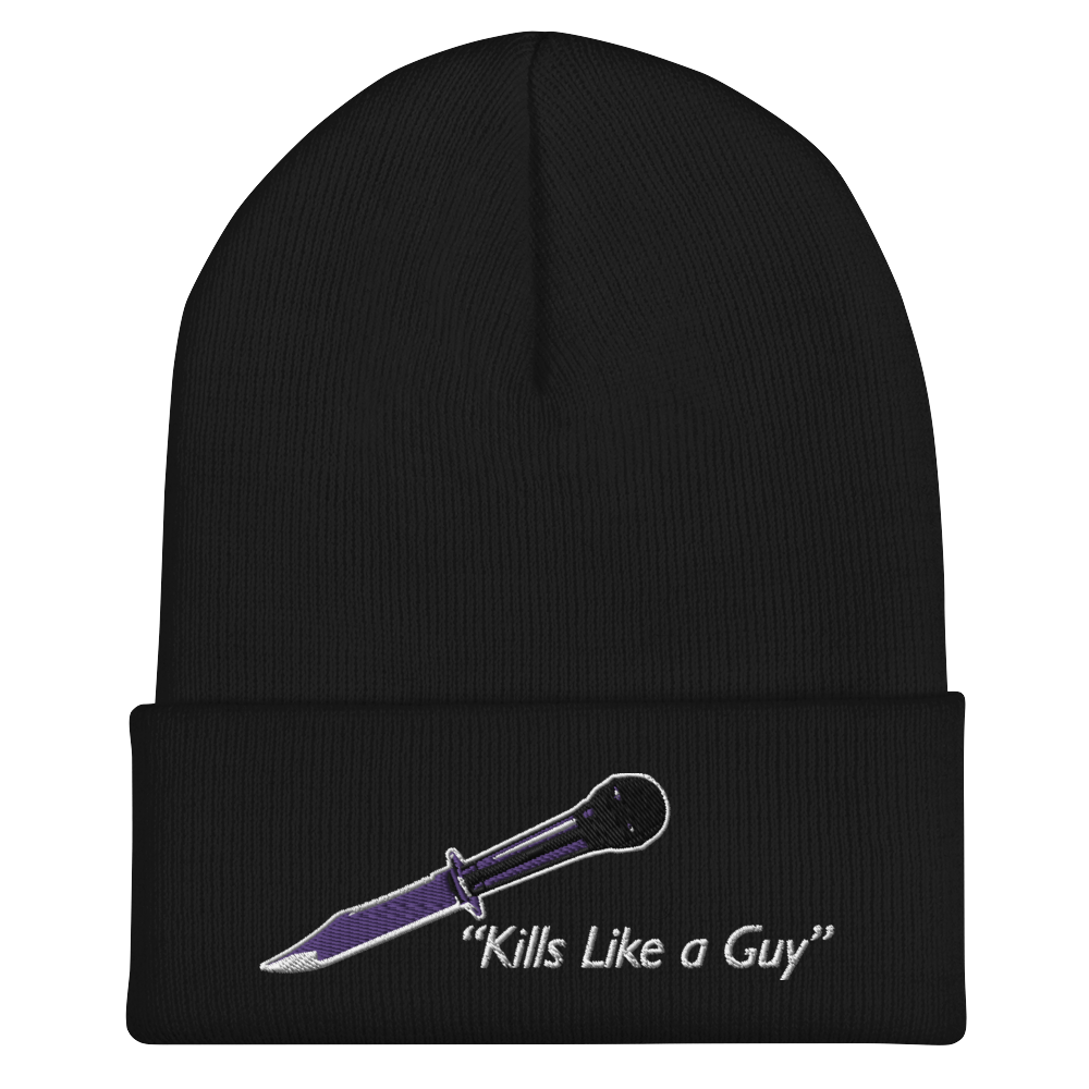 Kills Like a Guy beanie