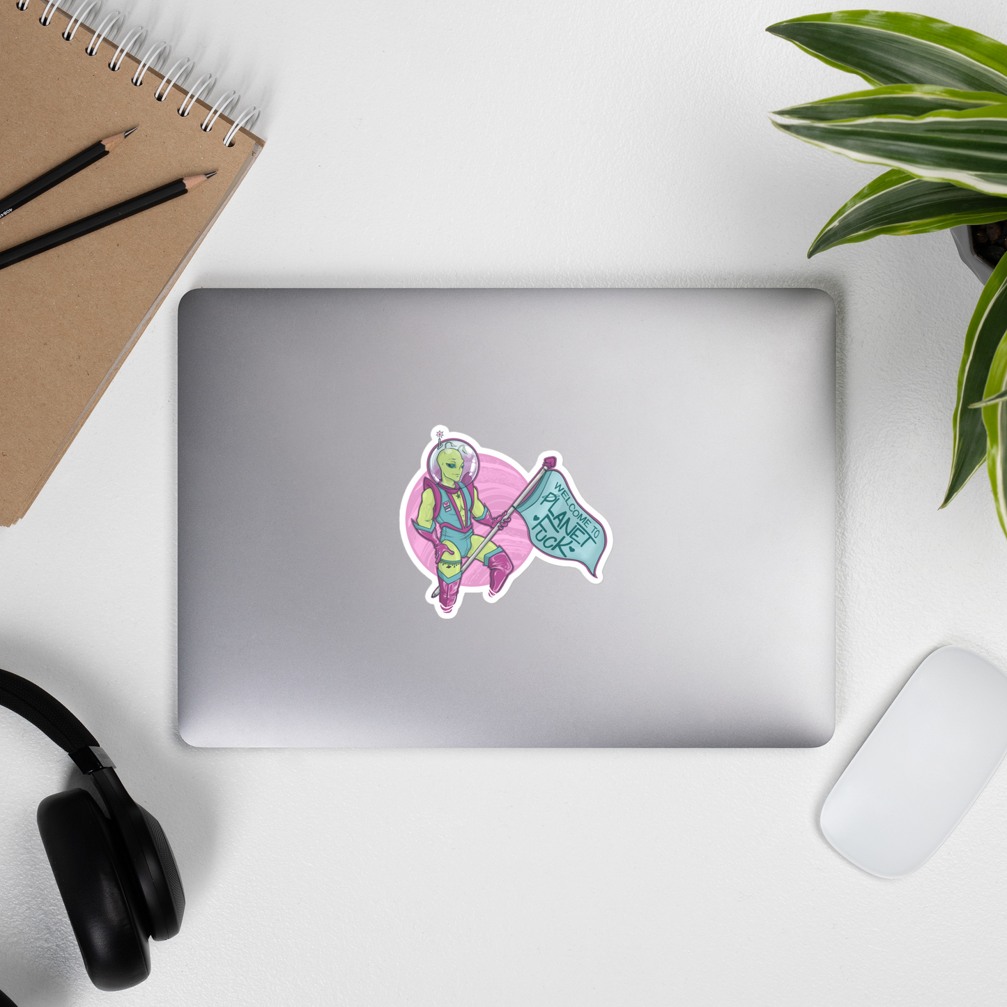 Welcome To... sticker