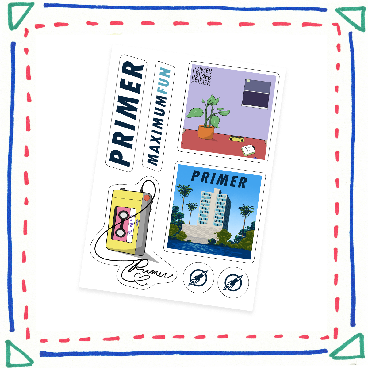 Primer stickers