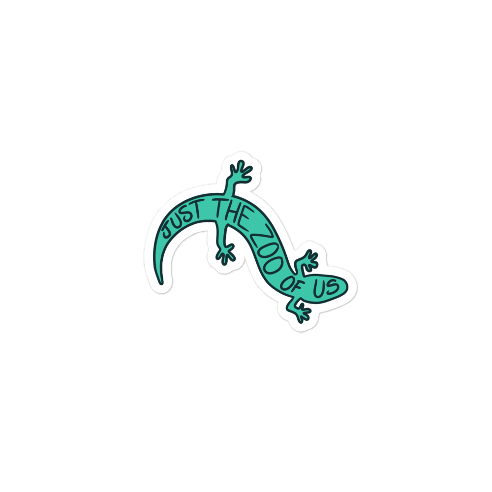 Lizard sticker