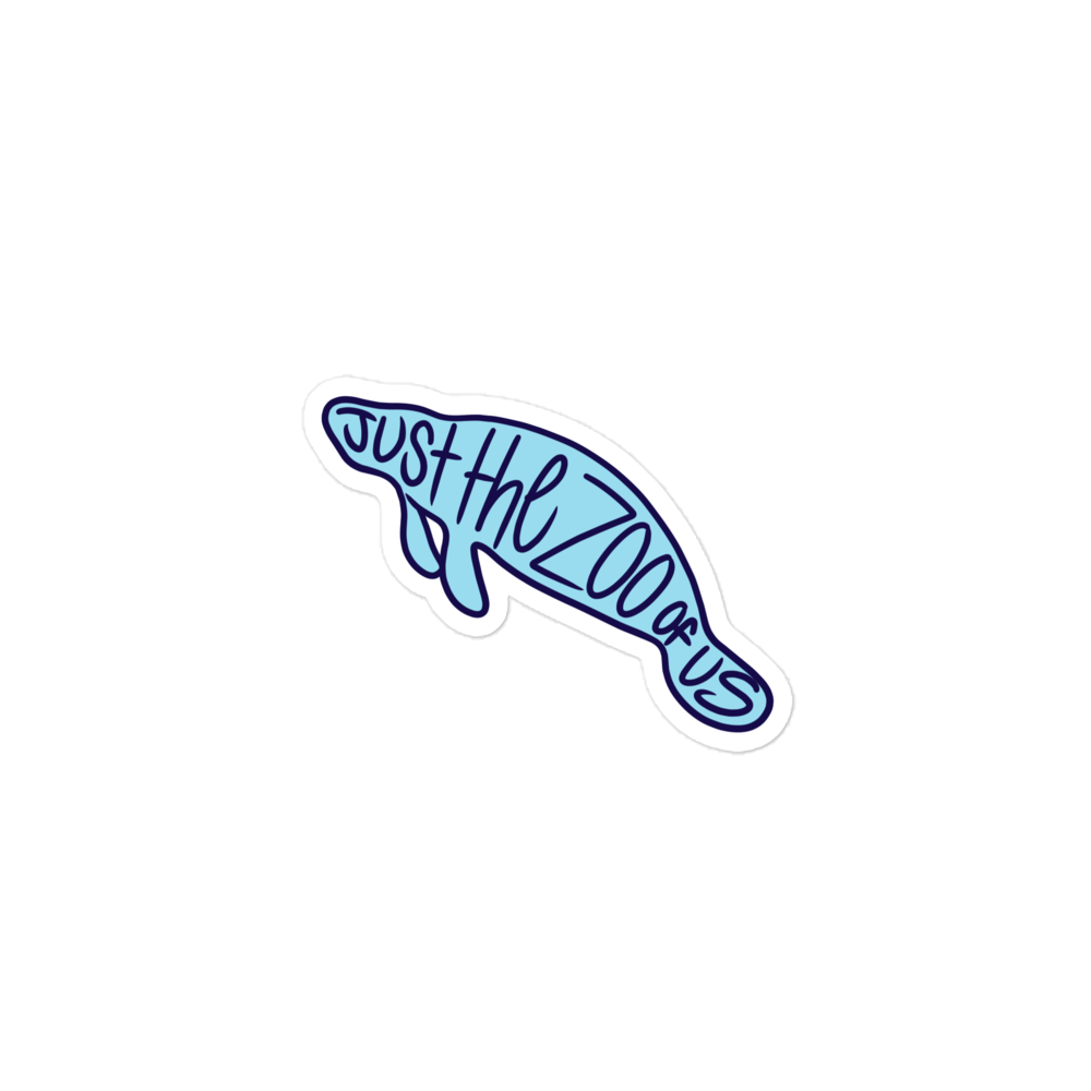 Manatee sticker