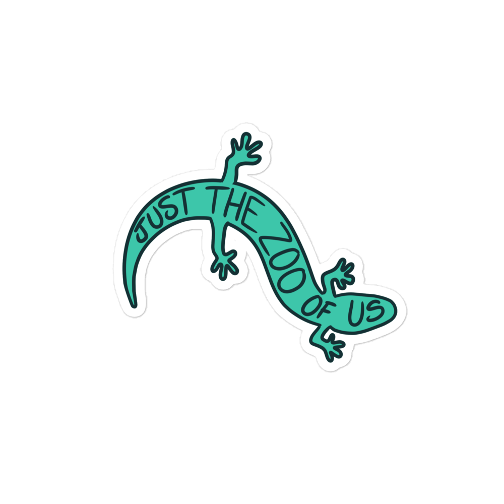 Lizard sticker