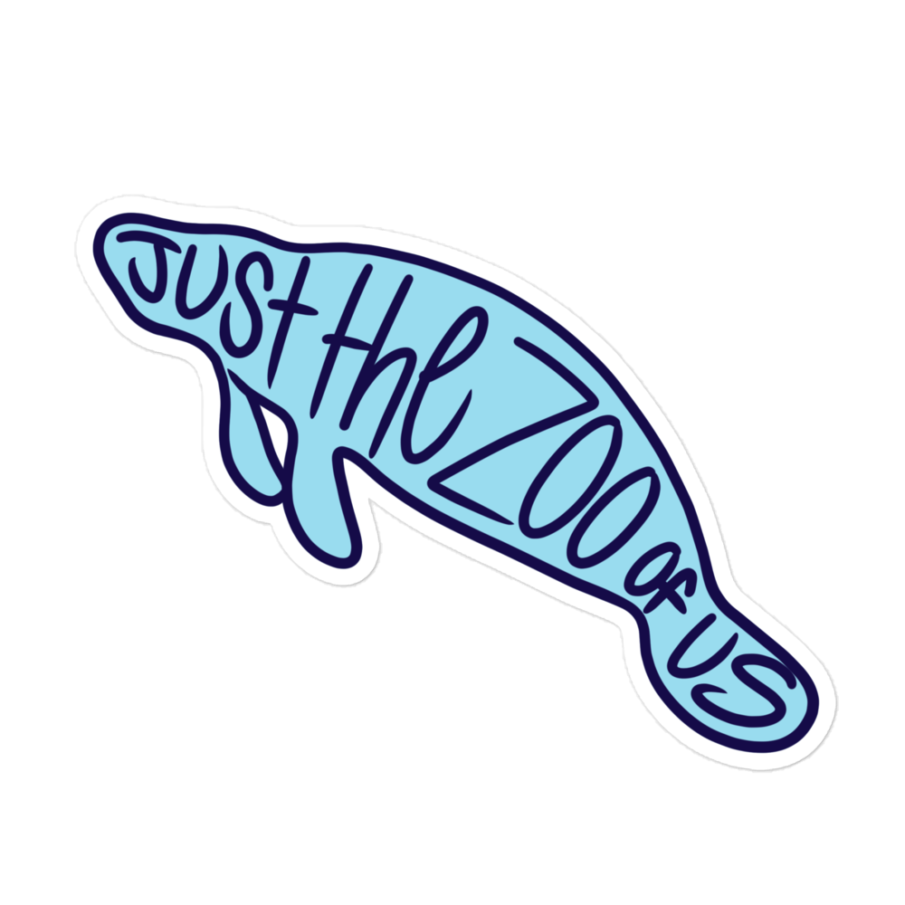 Manatee sticker