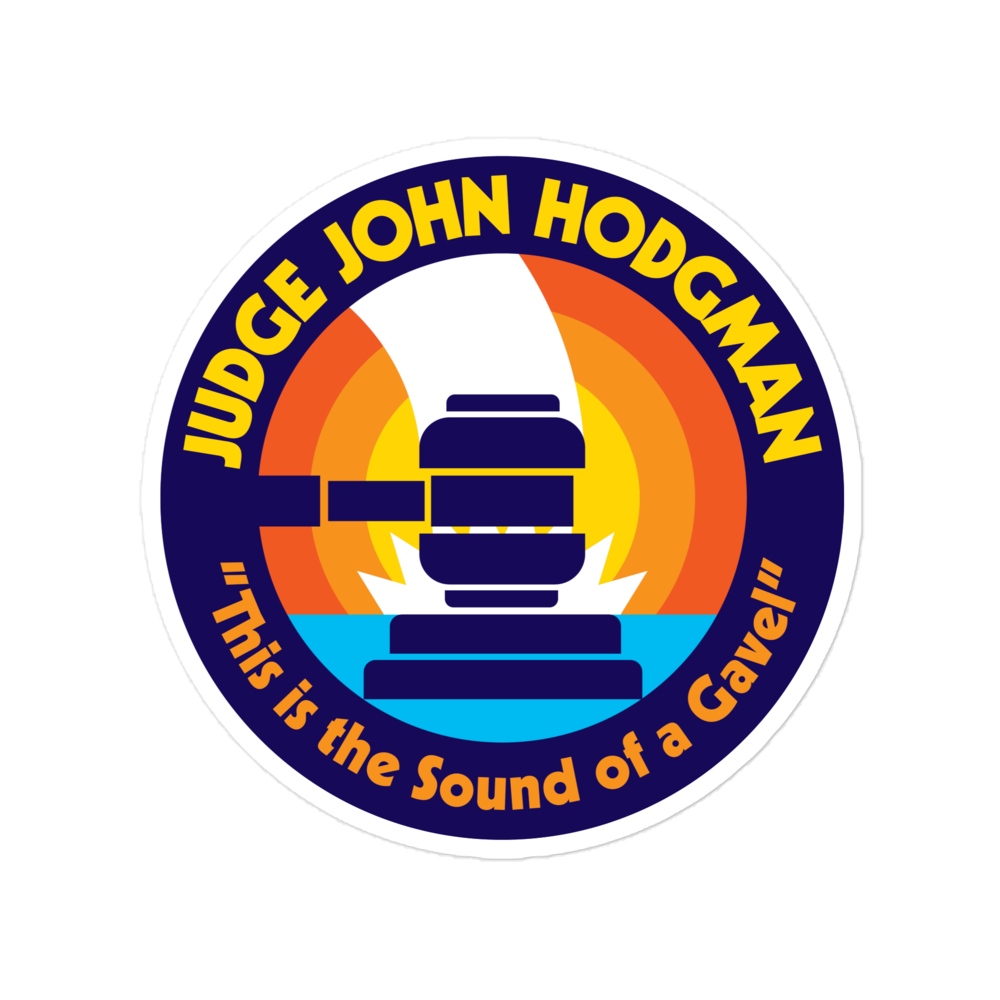 Seal of the Court sticker
