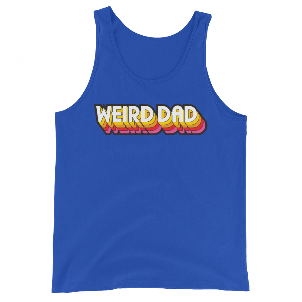 Super Dad Chicago Bears Tank Top - TeeHex