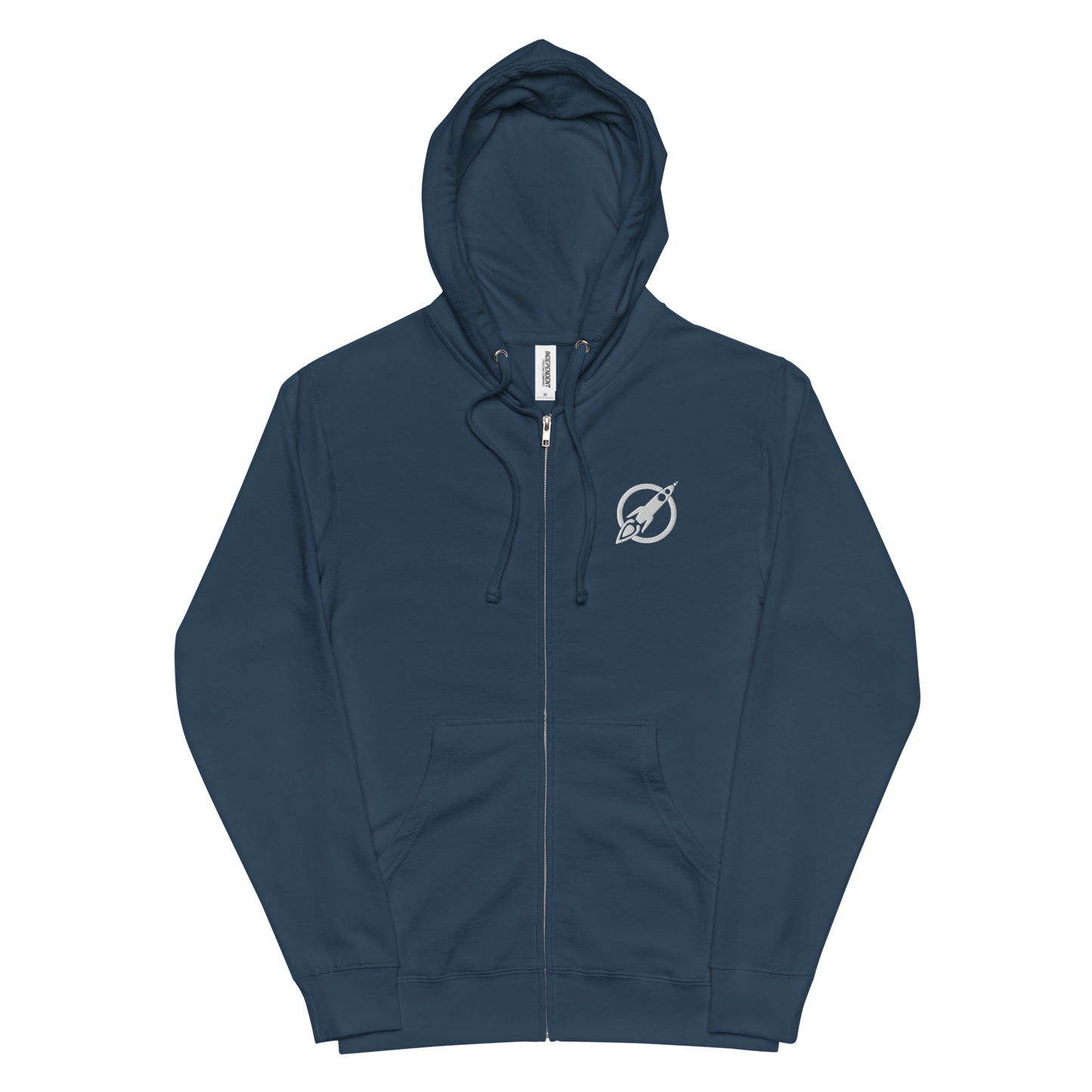 Rocket zip-up hoodie