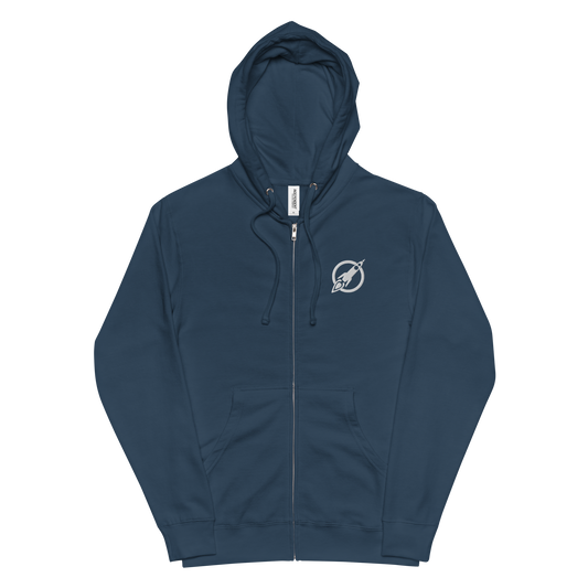 Rocket zip-up hoodie