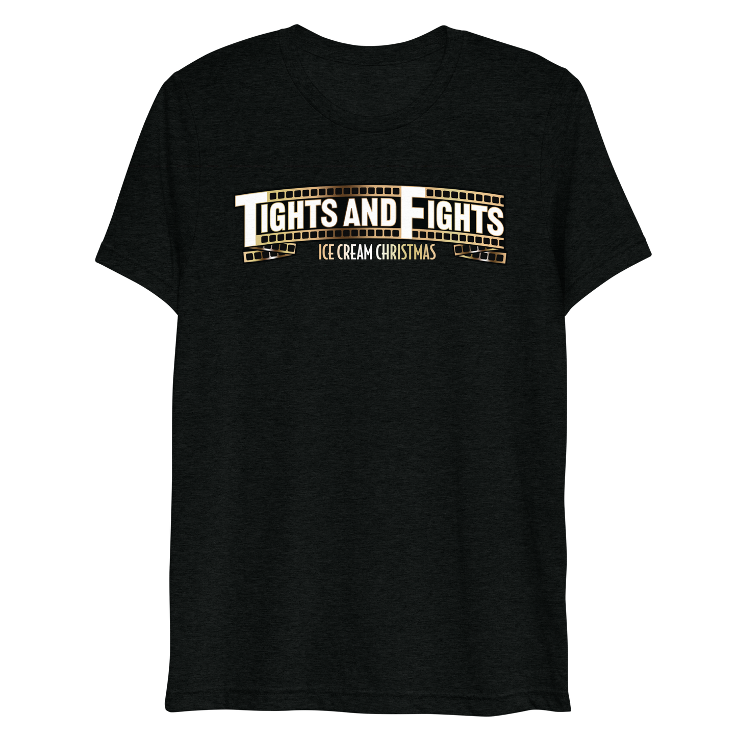 Ice Cream Christmas tri-blend T-shirt