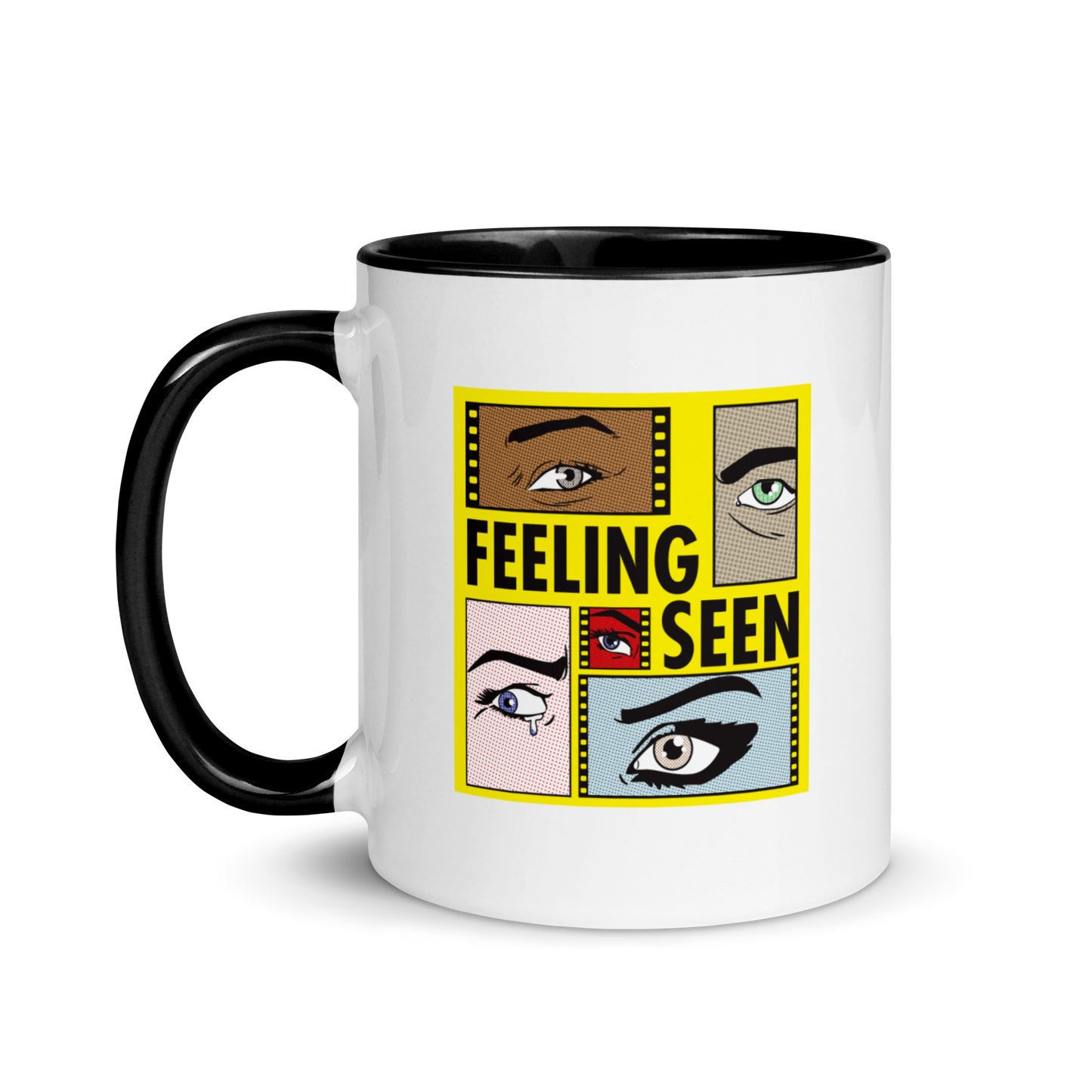 Feeling Seen logo mug