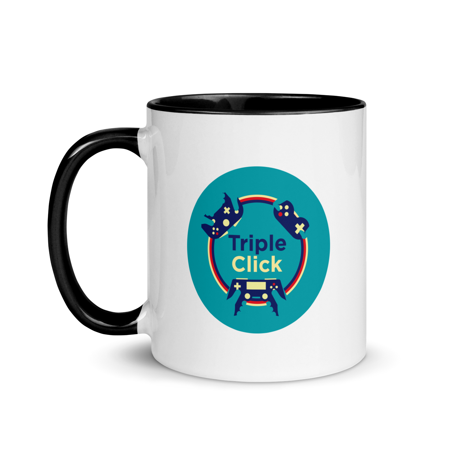 Triple Click logo mug