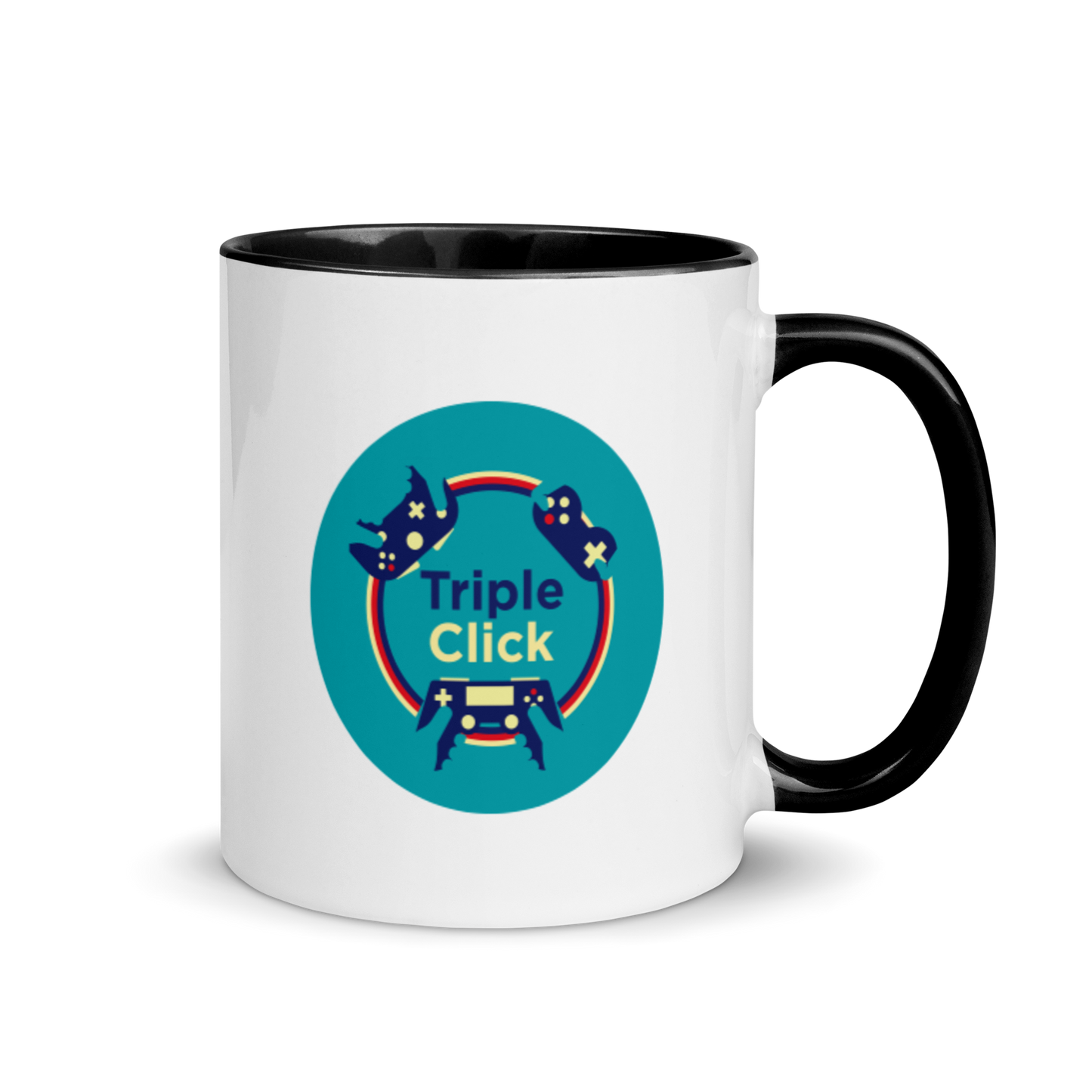 Triple Click logo mug