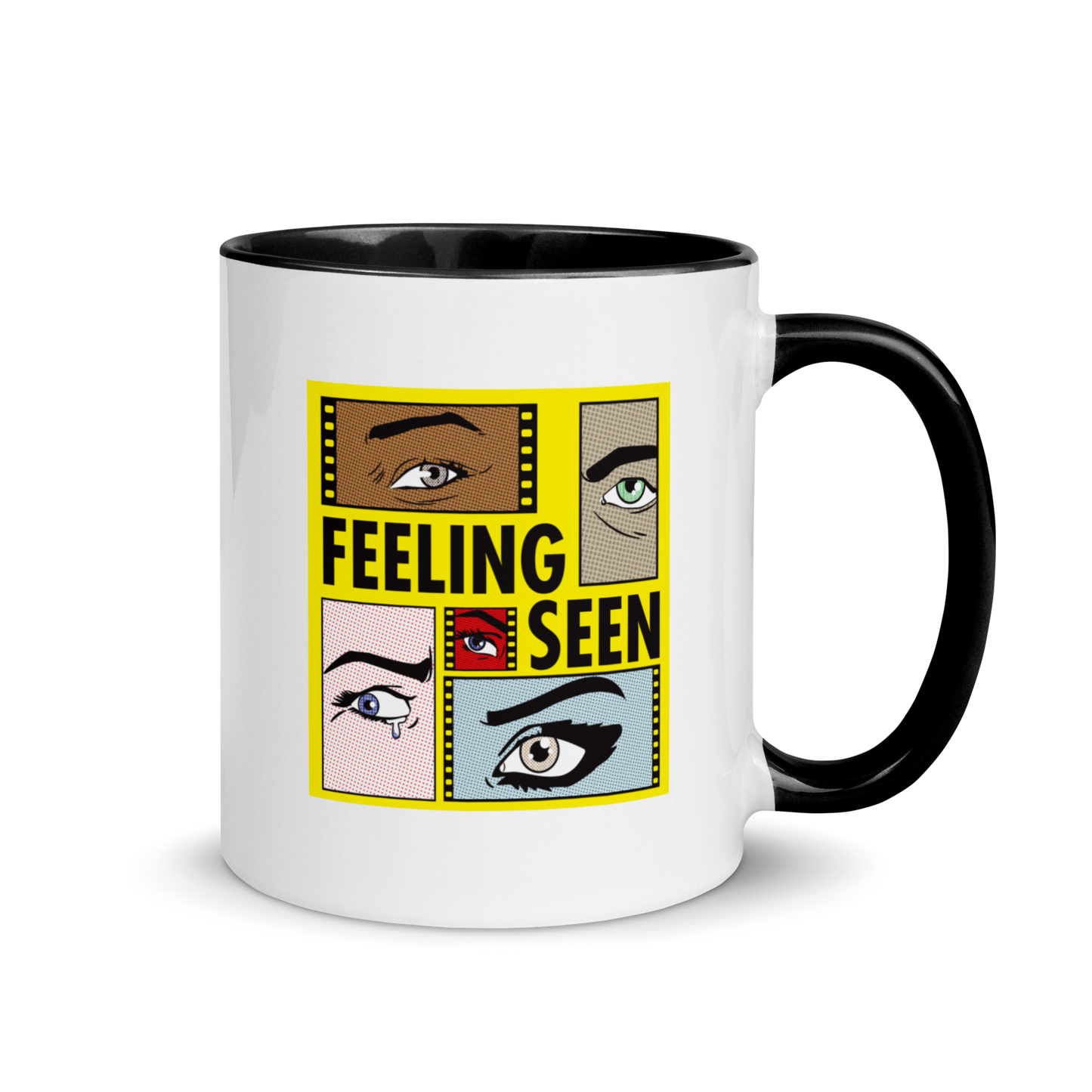 Feeling Seen logo mug