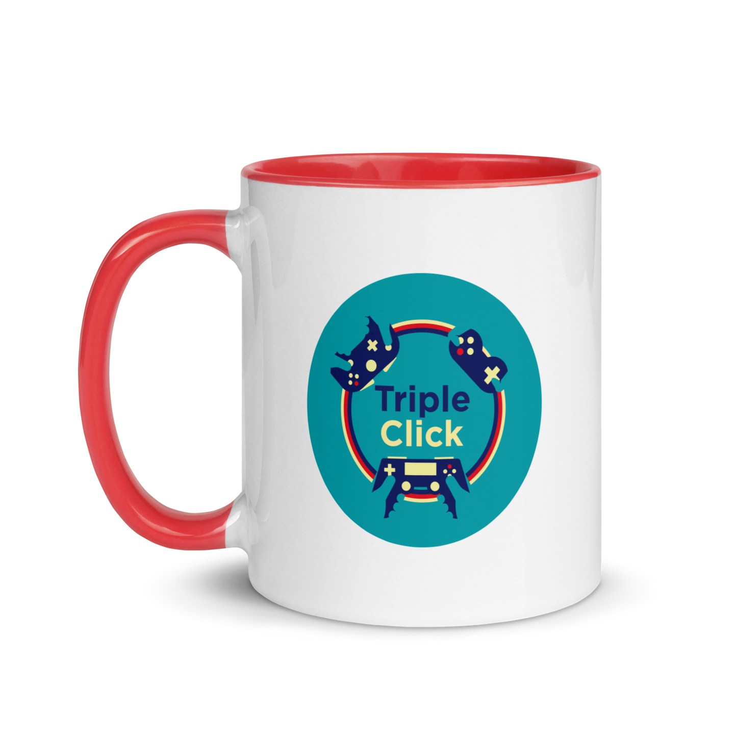 Triple Click logo mug