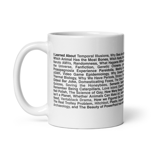 All Topics Year One mug