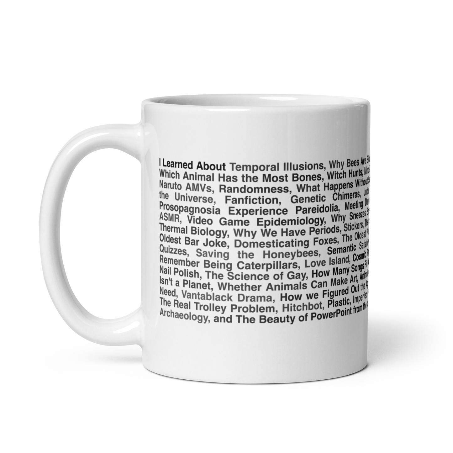 All Topics Year One mug
