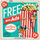 Free With Ads Jumbotron message - Personal