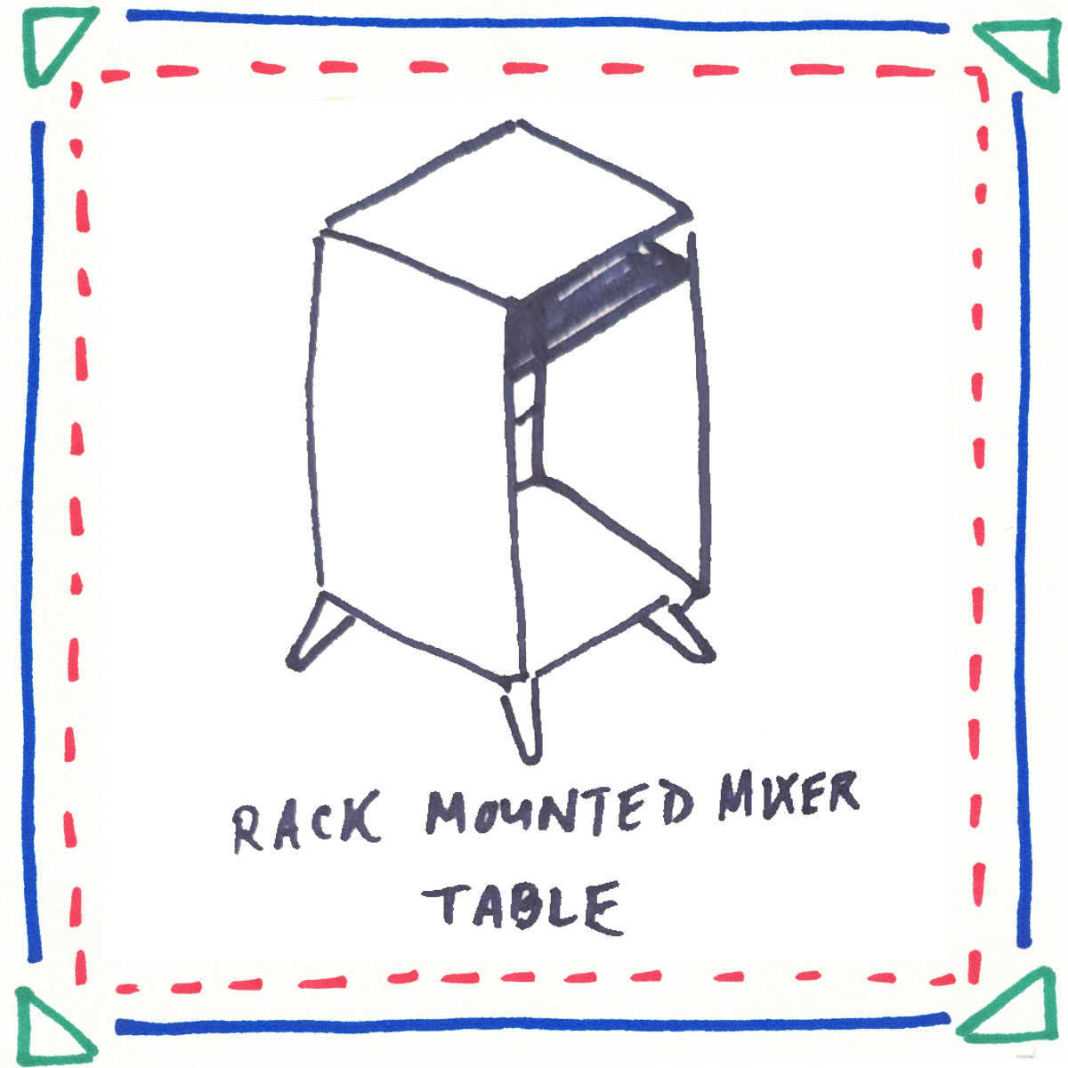 Rack Mounted Mixer Table Naming Rights