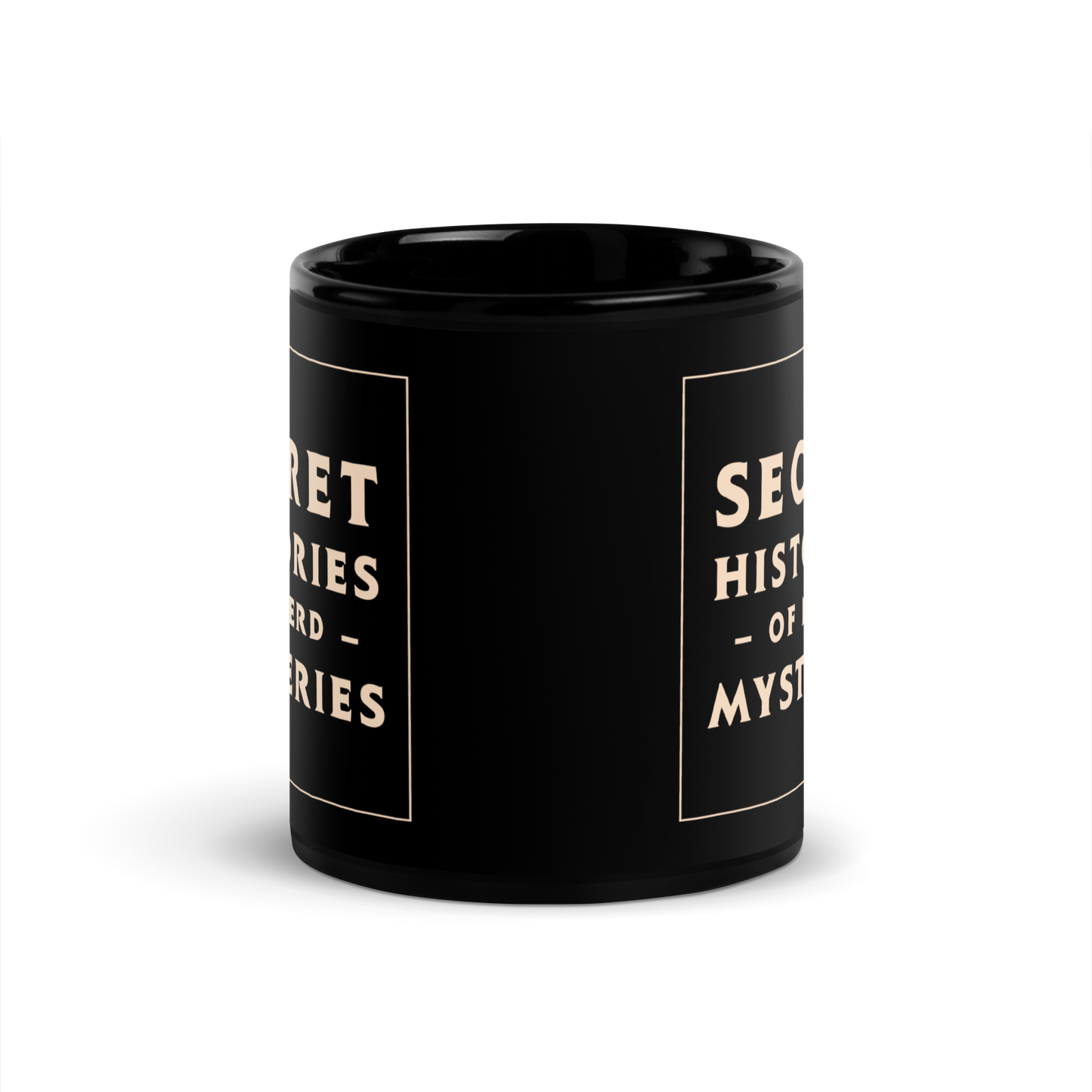 Secret Histories of Nerd Mysteries logo mug