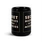 Secret Histories of Nerd Mysteries logo mug