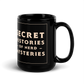 Secret Histories of Nerd Mysteries logo mug