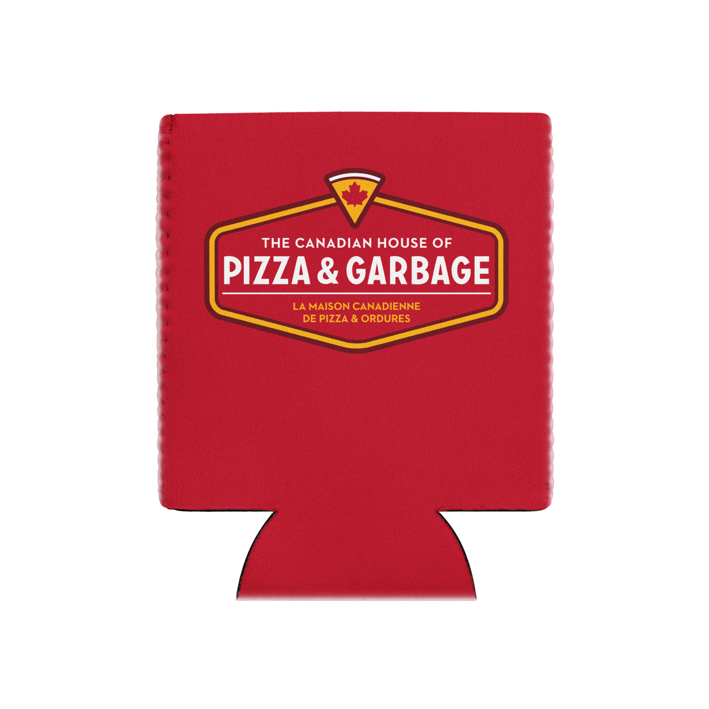 Canadian House of Pizza & Garbage can cooler