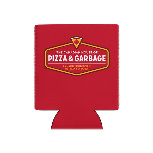 Canadian House of Pizza & Garbage can cooler