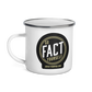 Clusterfact enamel mug