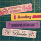 Reading Smut bookmark four-pack