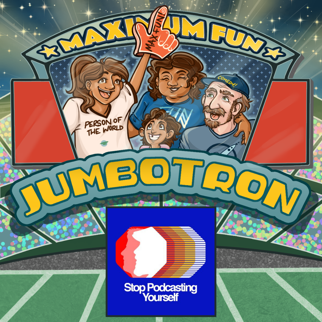 Stop Podcasting Yourself Jumbotron message - Personal