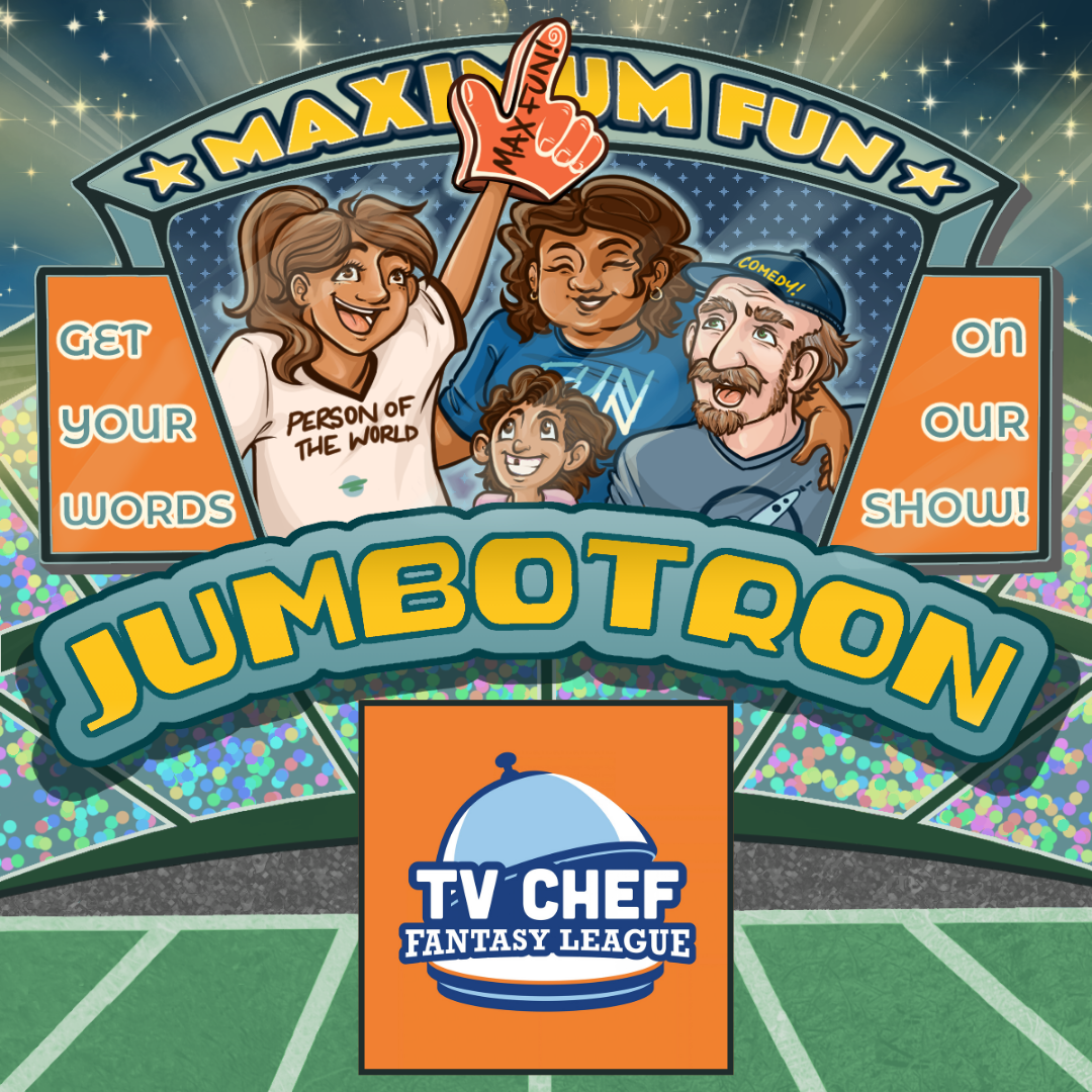 TV Chef Fantasy League Jumbotron message - Personal