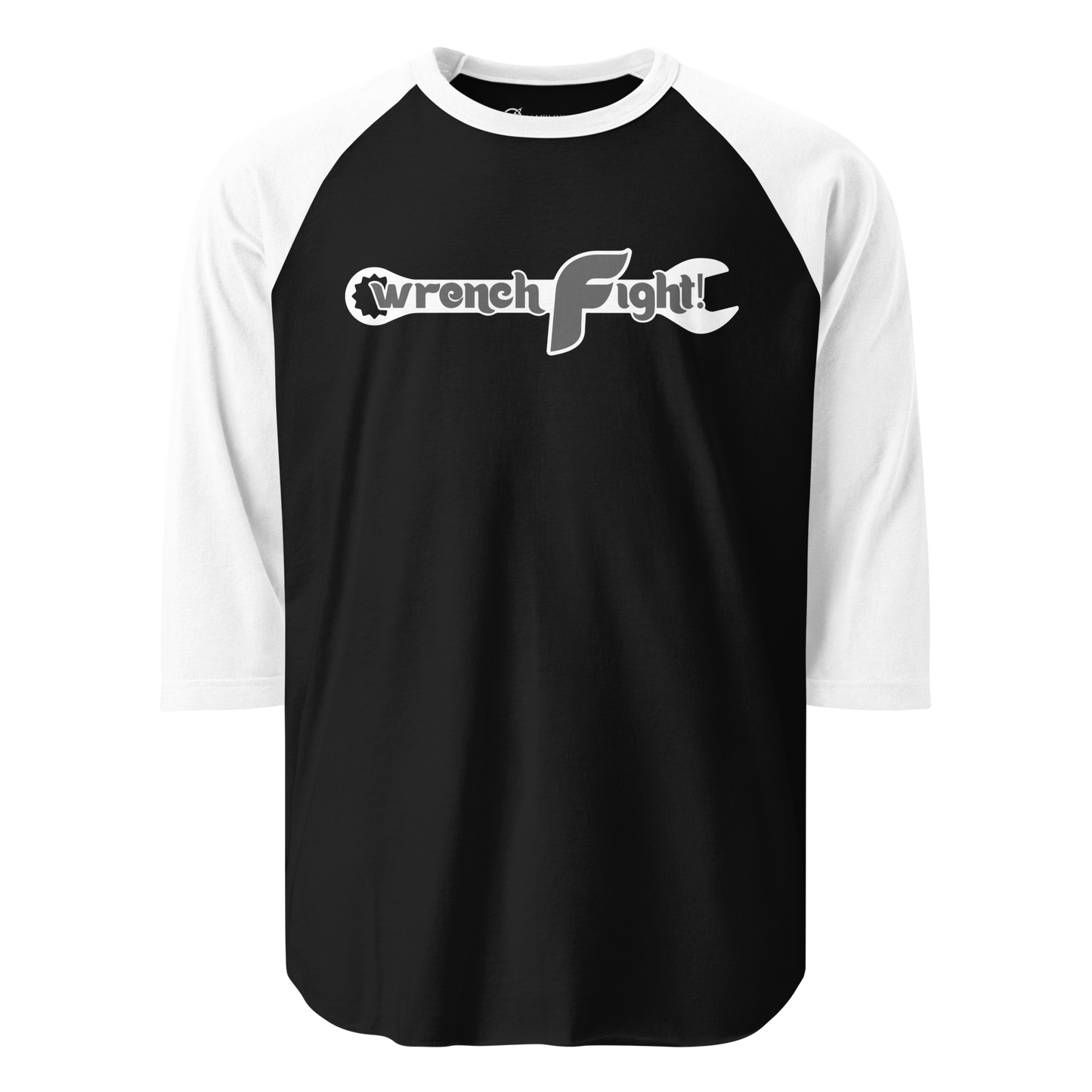 Wrench Fight baseball tee