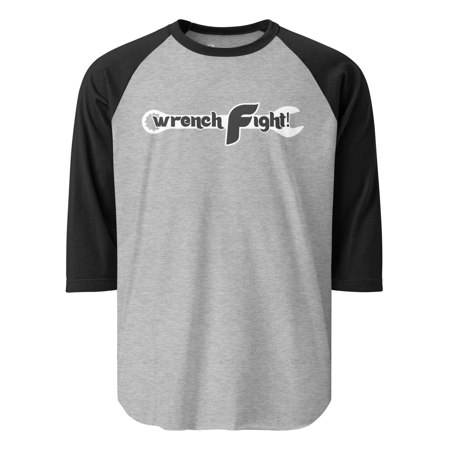 Wrench Fight baseball tee