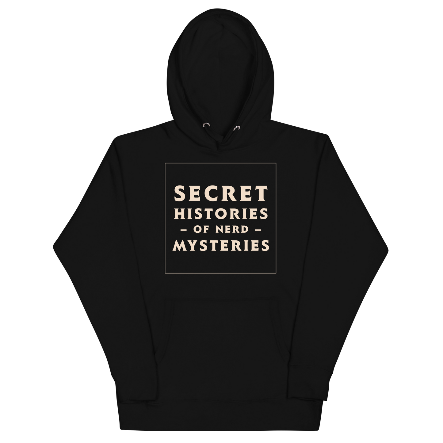 Nerd Mysteries logo hoodie