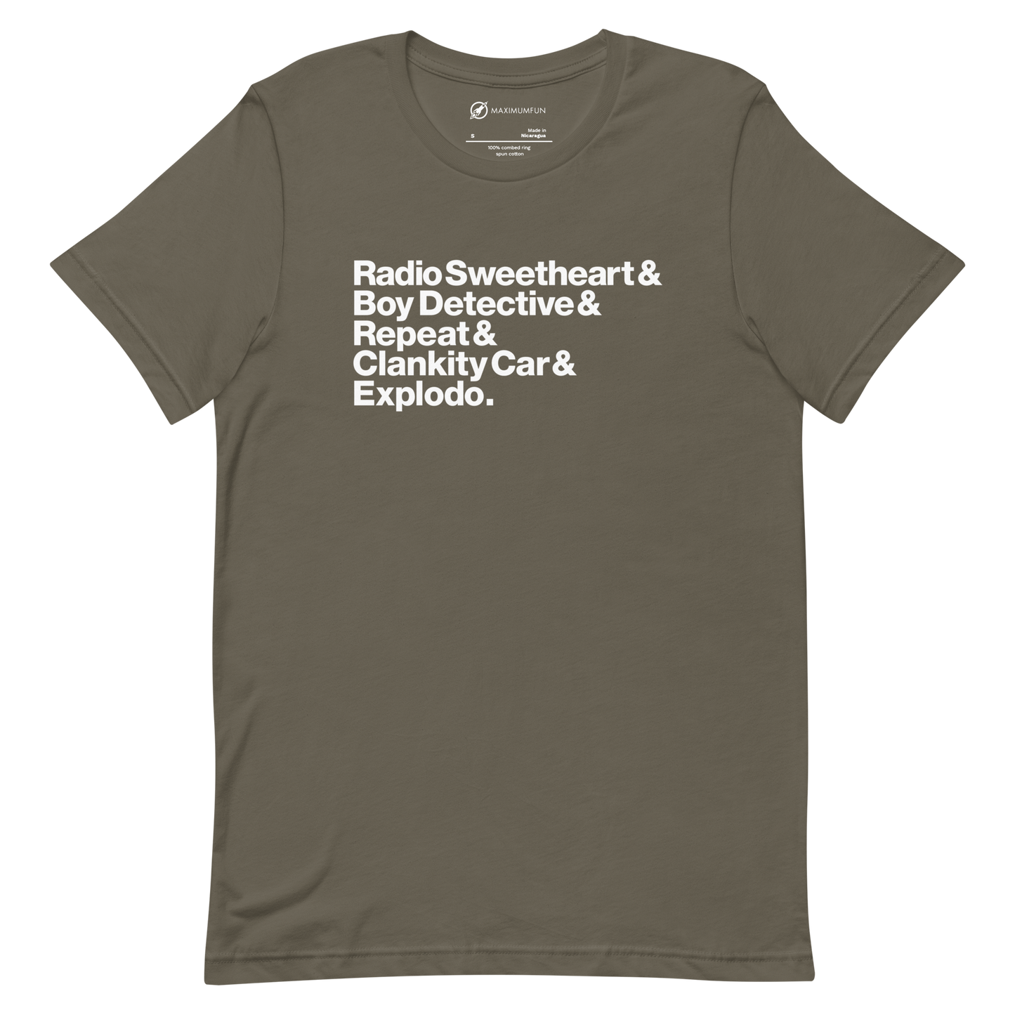 Nicknames T-shirt