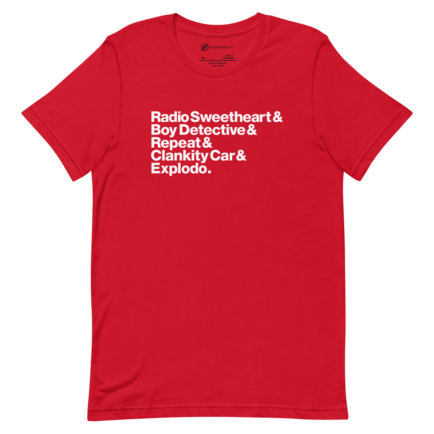 Nicknames T-shirt