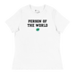 Person of the World T-shirt (fashion cut)