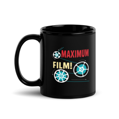 Maximum Film! logo mug