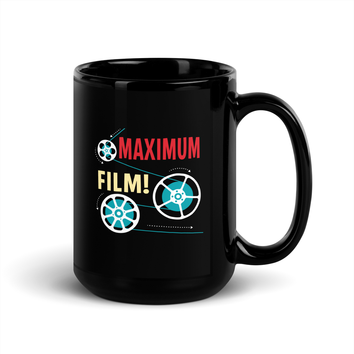 Maximum Fun Logo Maximum Film! logo mug – MaxFunStore