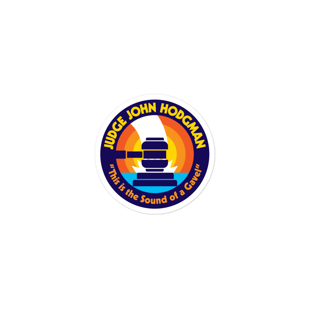 Seal of the Court sticker