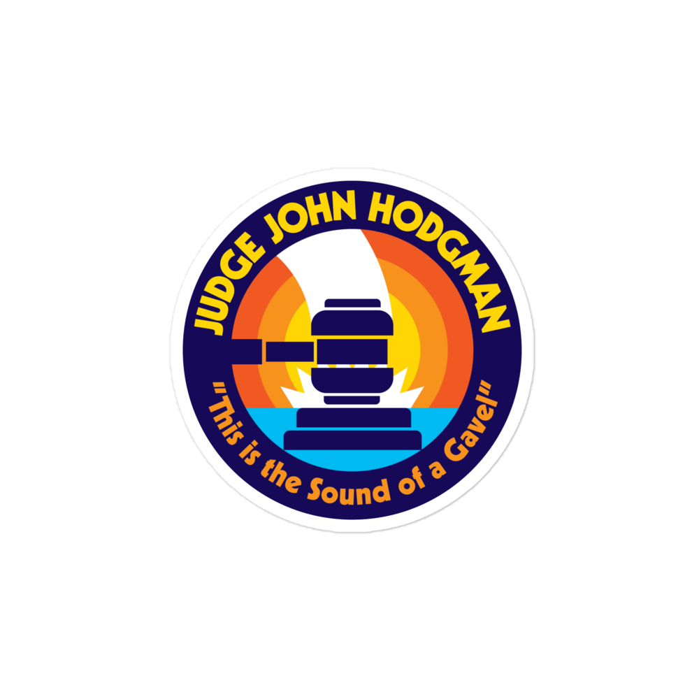 Seal of the Court sticker